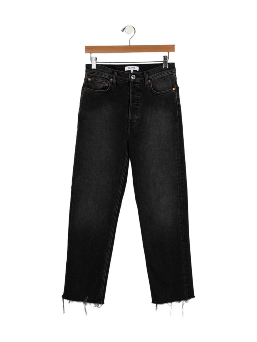 RE/DONE
Mid-Rise Straight Leg Jeans